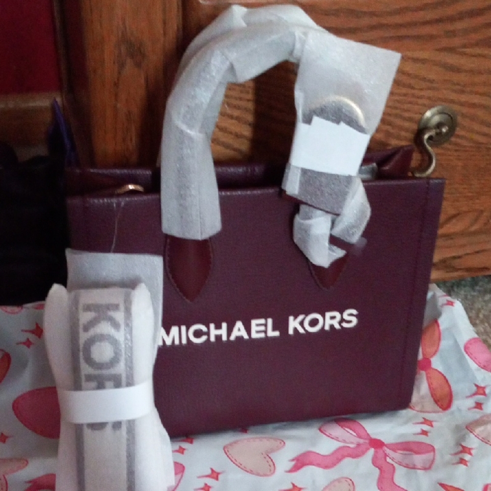 Michael Kors Deep Burgundy Tote